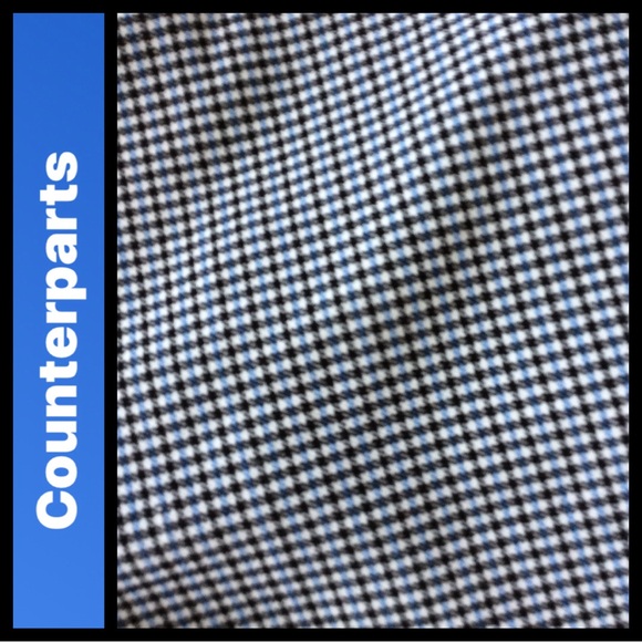 NWOT Counterparts Houndstooth Slim Pants - Picture 3 of 7